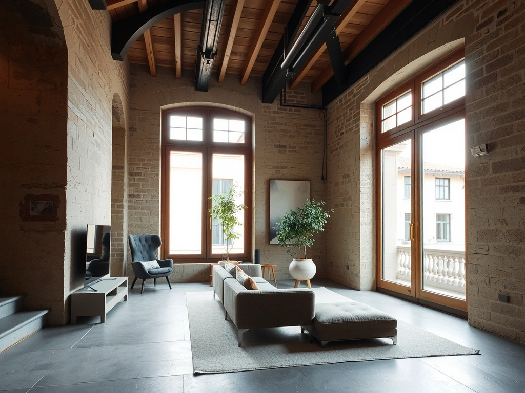 Intérieur rénové - Hôtel Particulier